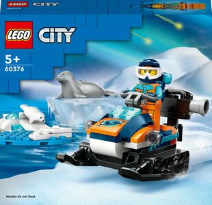 LEGO City 60376 Arktisen Tutkimusretken Moottorikelkka