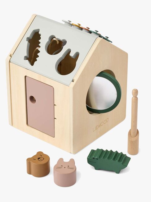 LIEWOOD Lucas Aktiviteettikuutio, Tuscany Rose Multi Mix