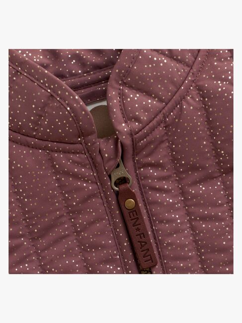 EN FANT Kevyttoppapuku, Rose Taupe