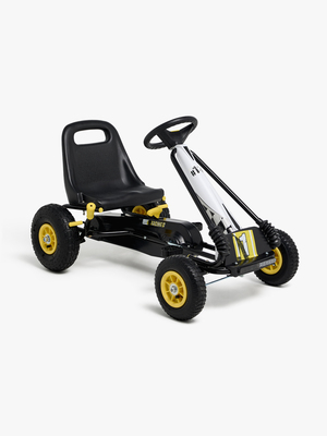 Alex's Garage Polkuauto Go-kart, Keltainen