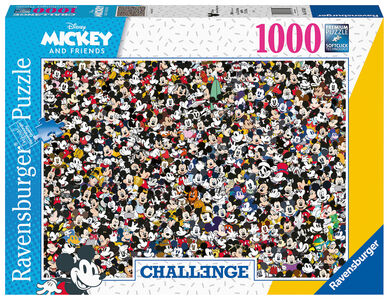 Ravensburger Challenge Palapeli Mikki Hiiri, 1000