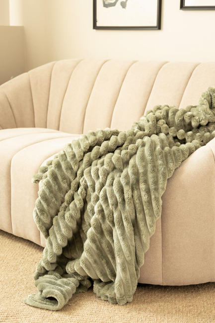 KMCarpets Stripe Viltti 130x170, Vihreä
