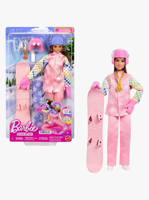 Barbie Deluxe Career Nukke Snowboarder