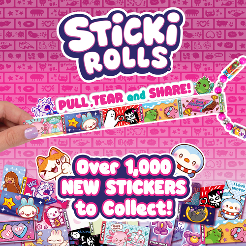Sticki Rolls Rolluxe Sticker Studio Askartelusetti
