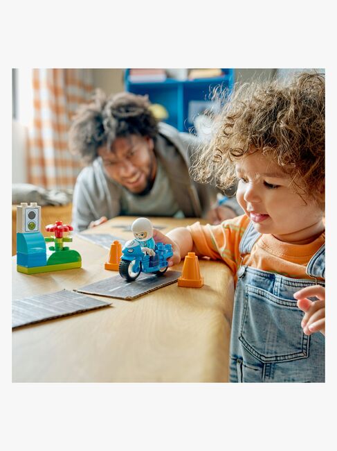 LEGO DUPLO Town 10471 Sininen poliisimoottoripyörä