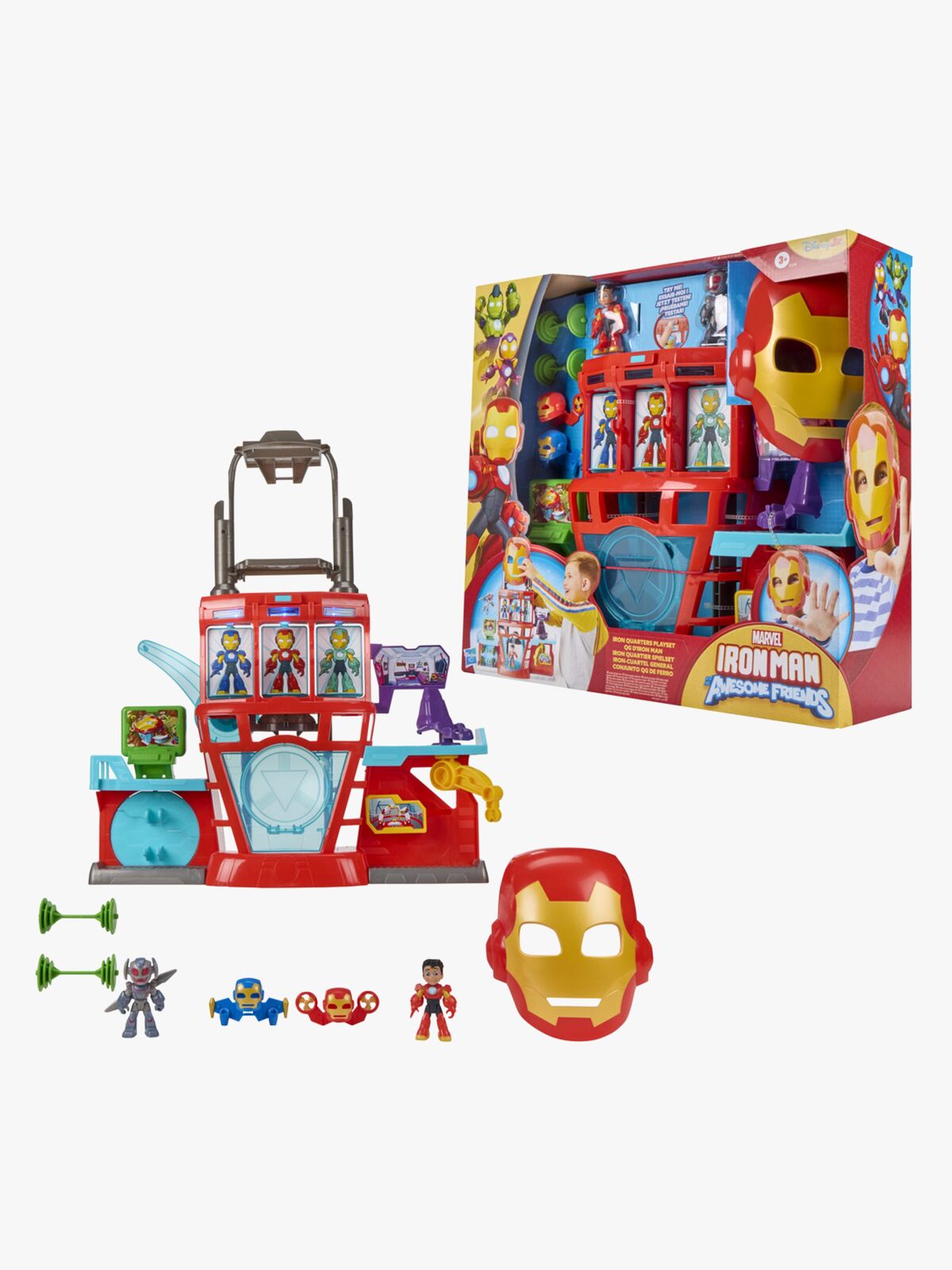 Iron Man and His Awesome Friends Marvel 2-in-1 Leikkisetti