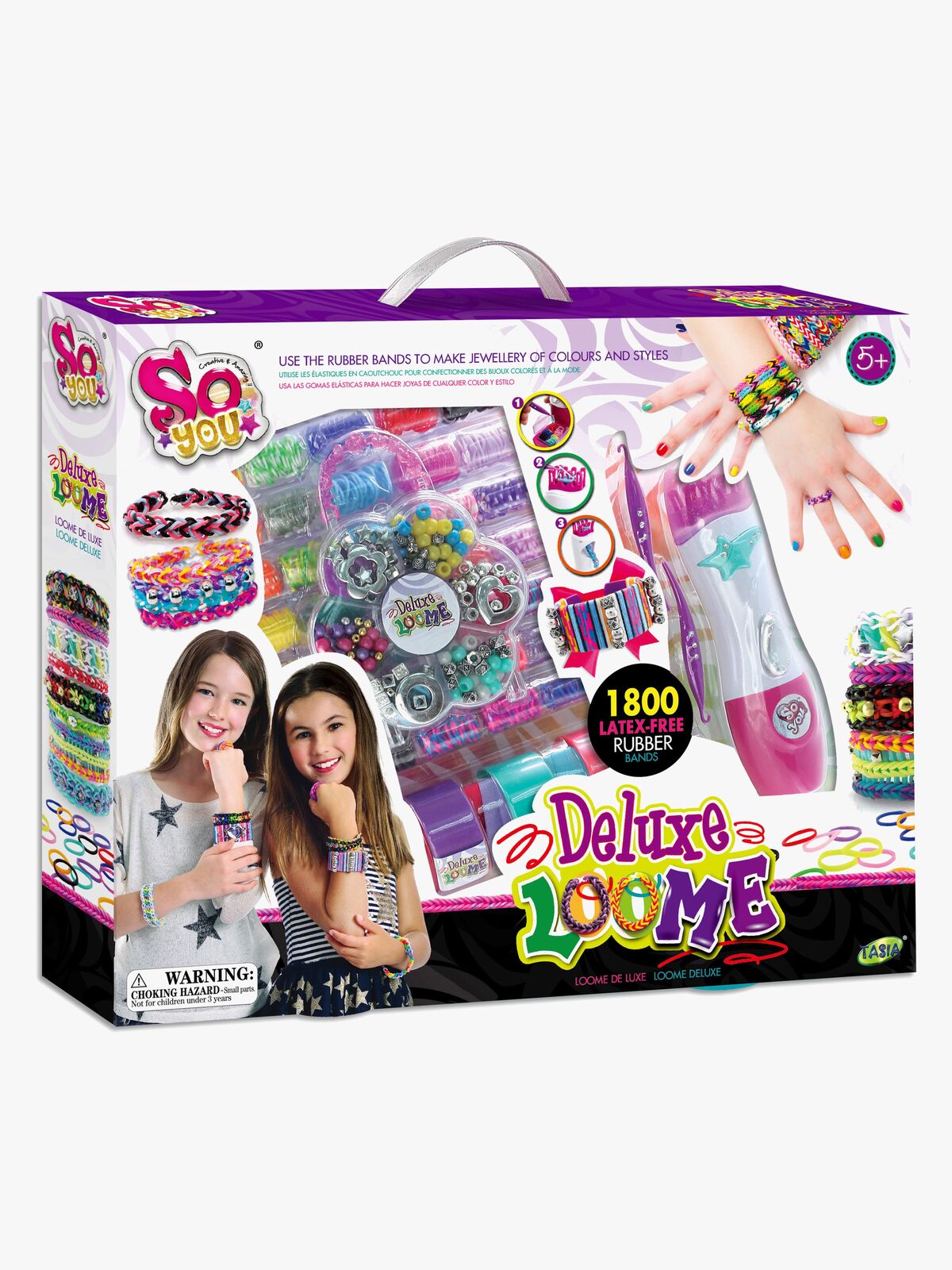 So Beads Askartelusetti Rannekoru & Helmet 1800 Osaa