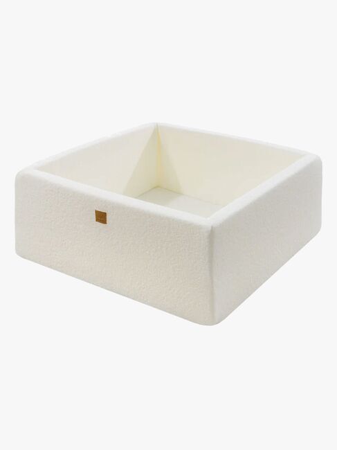 MeowBaby Boucle Square Pallomeri, Baby Blue/Grey/White Pearl/Transparent