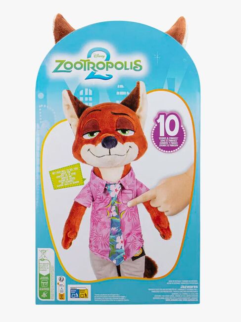 Disney Zootropolis Pehmolelu Nick Wilde 35 cm