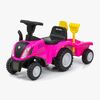 Milly Mally Potkuauto New Holland T7 Traktori, Vaaleanpunainen