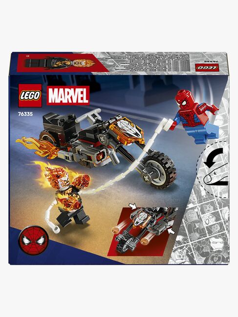 LEGO Super Heroes 76335 Spider-Man vastaan Aaveajajan moottoripyörä