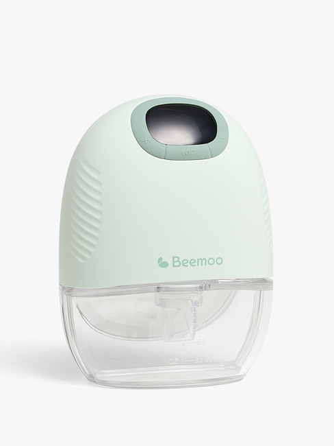 Beemoo CARE Wearable Slim Sähkökäyttöinen Rintapumppu Single, Soft Green