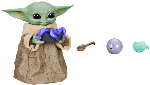 Star Wars Galactic Snackin’ Grogu Baby Yoda Figuuri