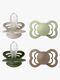 BIBS Supreme Tutti 4-pack Silikoni Koko 2, Sand/Sage/Huntergreen/Dark Oak