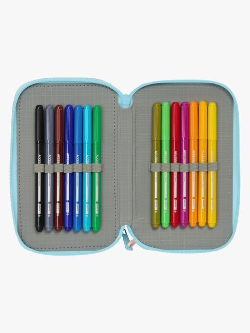 Disney Stitch  Täytetty Kolmilokeroinen Penaali 37 Osaa, Ohana