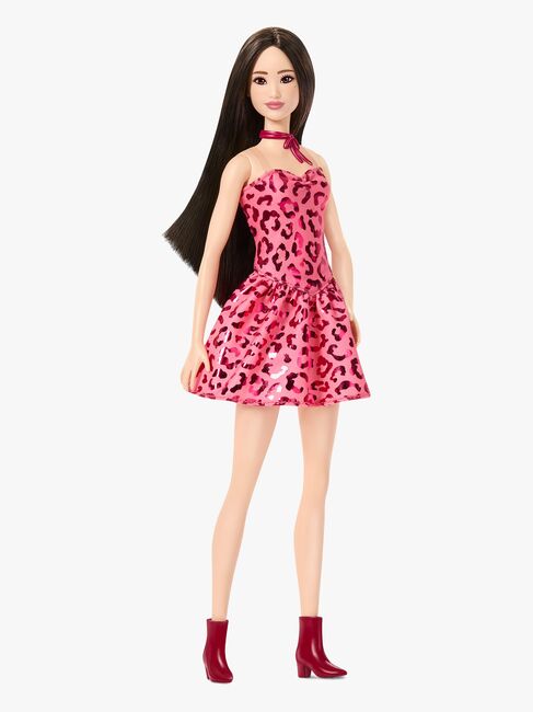 Barbie Fashionistas Nukke Leopardi, Vaaleanpunainen