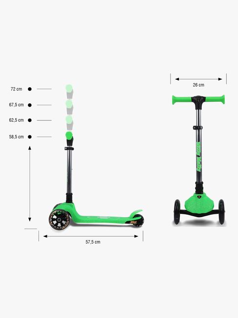 Milly Mally Jelly Potkulauta, Vihreä