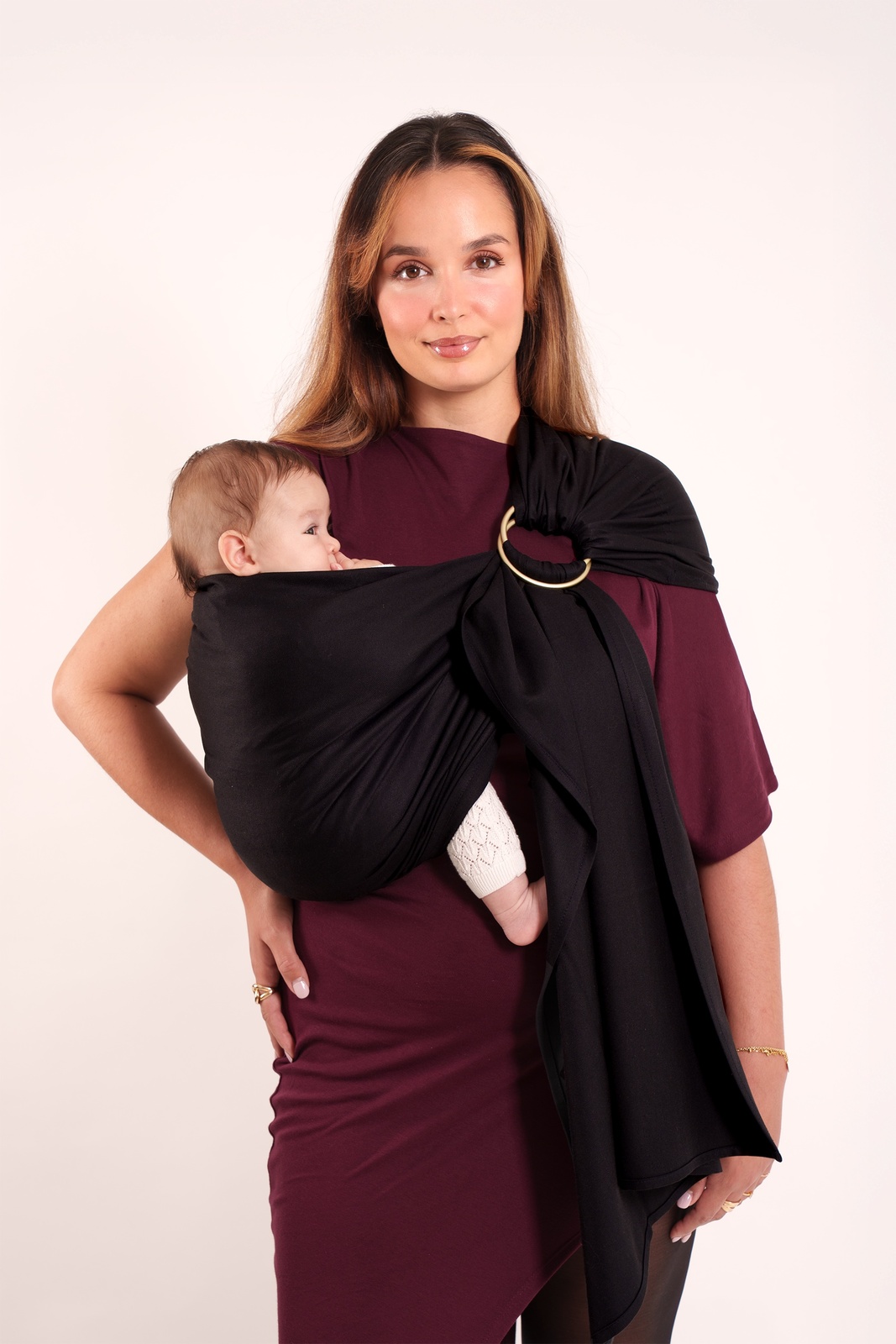 Love Radius No Knot Woven Rengaskantoliina, Black