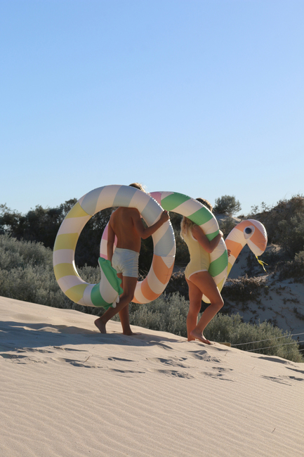 SUNNYLiFE  Suuri Uimalelu, Poolside Sorbet Stripe