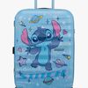 American Tourister Wavebreaker Disney Spinner Matkalaukku 35L, Stitch Universe