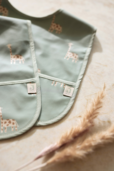 Jollein Ruokalappu 2-pack, Jungle Jambo