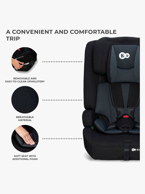 Kinderkraft SAFETY-FIX 2 I-Size Turvaistuin, Black