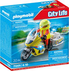 Playmobil 71205 City Life Moottoripyörä Vilkkuvilla Valoilla