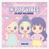 Tukan Förlag Cozy Värityskirja K-pop Vibes