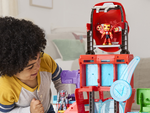 Iron Man and His Awesome Friends Marvel 2-in-1 Leikkisetti