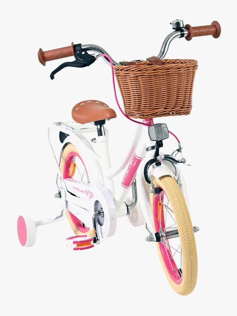 Volare  Polkupyörä + Kori 14'', Valkoinen