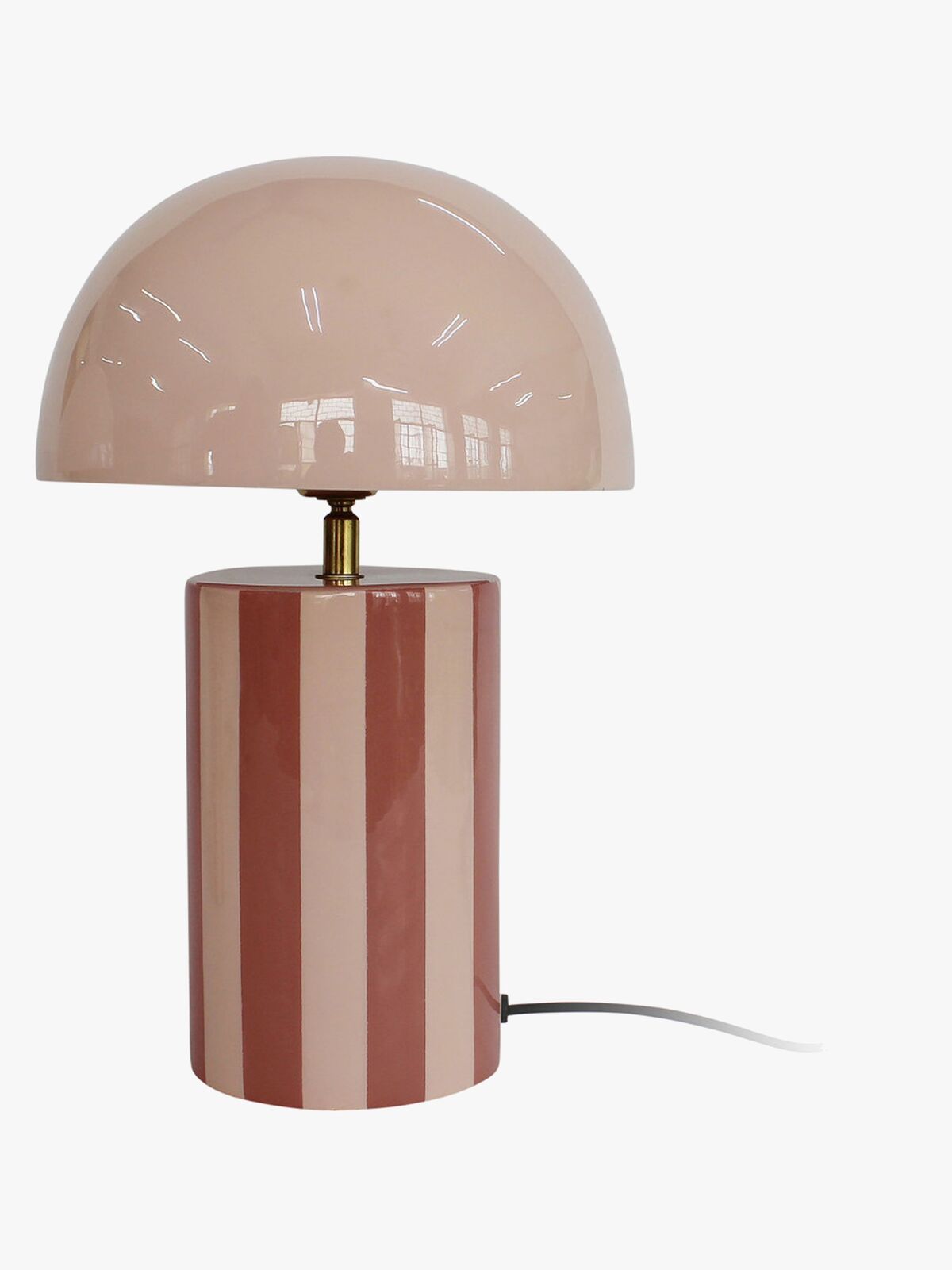 PresentTime Rayado Pöytävalaisin, Rose Tan/Soft Pink