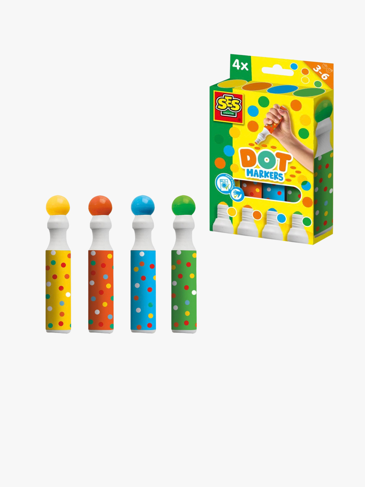 SES Creative Pistetussit XXL 4-pack