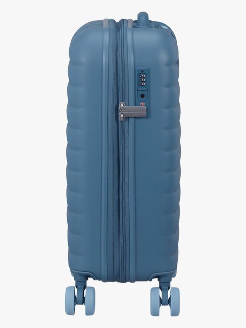American Tourister Neovibe Spinner Matkalaukku 37-43L, Steel Blue