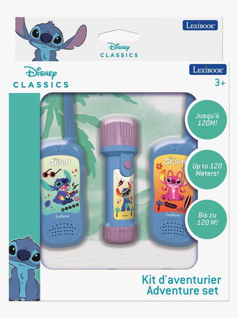 Disney Stitch Radiopuhelimet & Taskulamppu 120 m