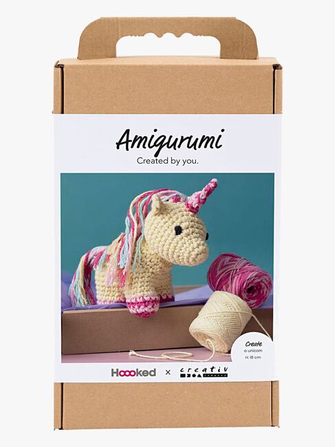 Creativ Company Virkkaussetti Amigurumi Yksisarvinen DIY