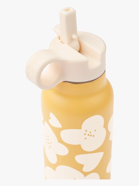 LIEWOOD Falk Juomapullo 350 ml, White/Yellow