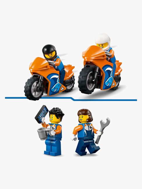 LEGO City 60491 Moottoripyörän kuljetusauto