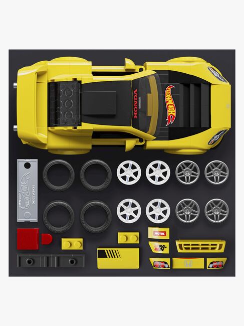 Mattel Brick Shop Hot Wheels Työmaasetti Speed Series '07 Honda S2000