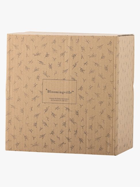 Bloomingville Hooray Syntymäpäiväkoriste, Monivärinen