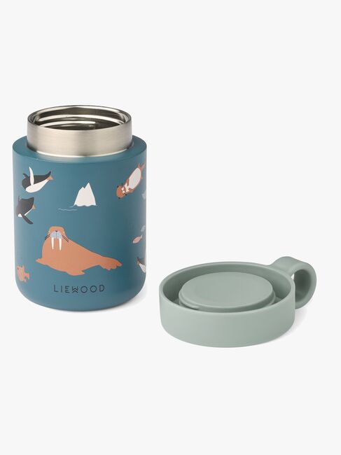 LIEWOOD Kiani  Kuvioitu Ruokatermos, Arctic Sea/Ocean view