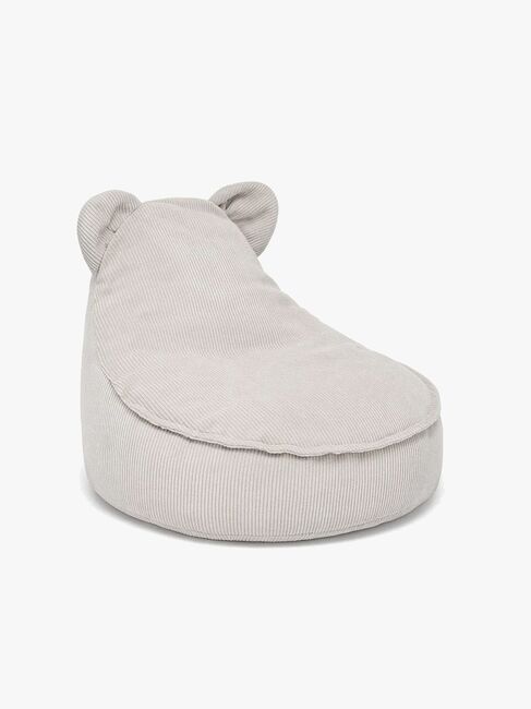 Meowbaby Slimcord Säkkituoli Teddy, Grey