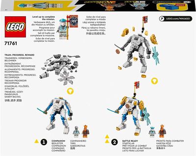 LEGO NINJAGO 71761 Evoluutio: Zanen Tehorobotti