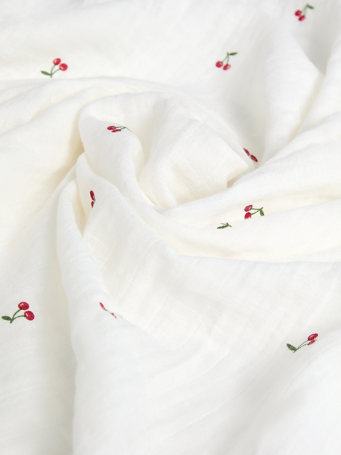 Alice & Fox NESSA Viltti 70x130, Valkoinen