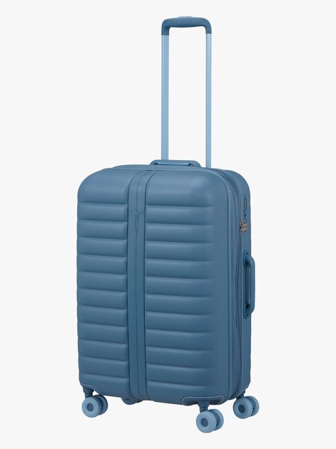 American Tourister Neovibe Spinner Matkalaukku 66-74L, Steel Blue