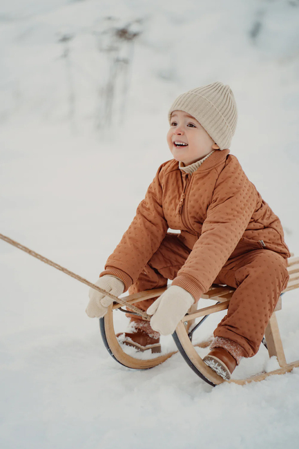 BabyMocs  Neulotut Rukkaset, Beige