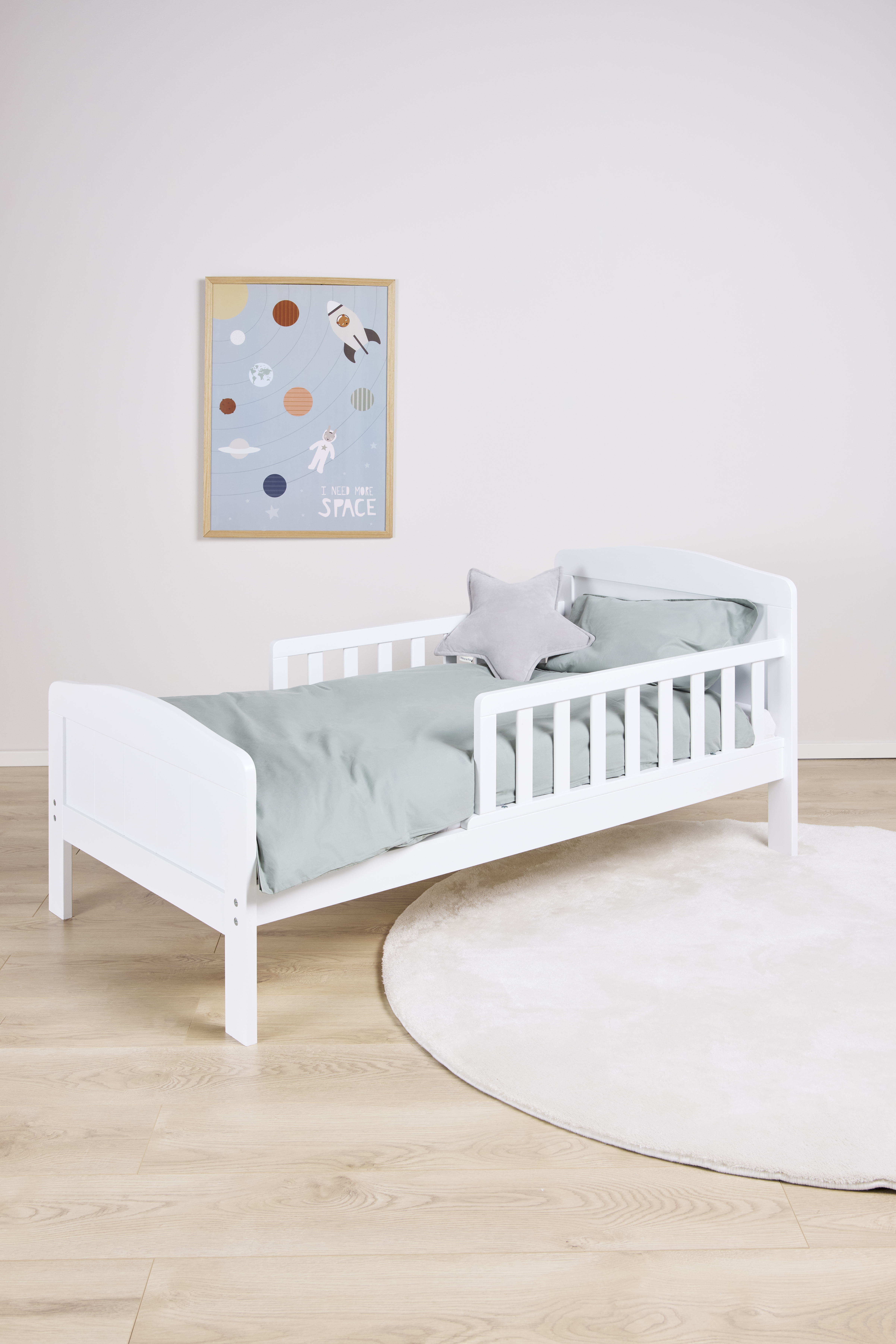 JLY DREAM Juniorisänky JULI 70x140, Valkoinen
