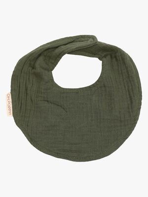 Oh, Poppy! Juno Kuolalappu 2-pack, Forest Green/Linen Beige