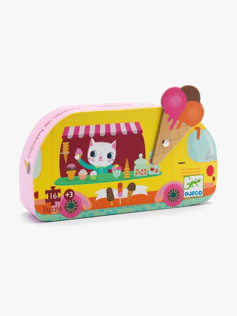 Djeco Palapeli Jäätelöauto 16