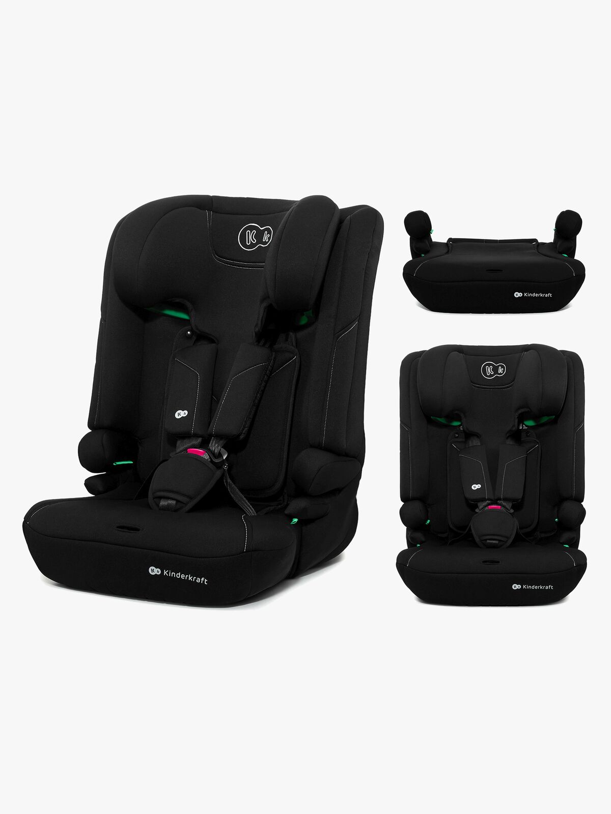 Kinderkraft I-COMFY i-Size Turvaistuin, Black