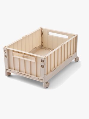 LIEWOOD Weston Säilytyslaatikko + Pyörät L, Sandy